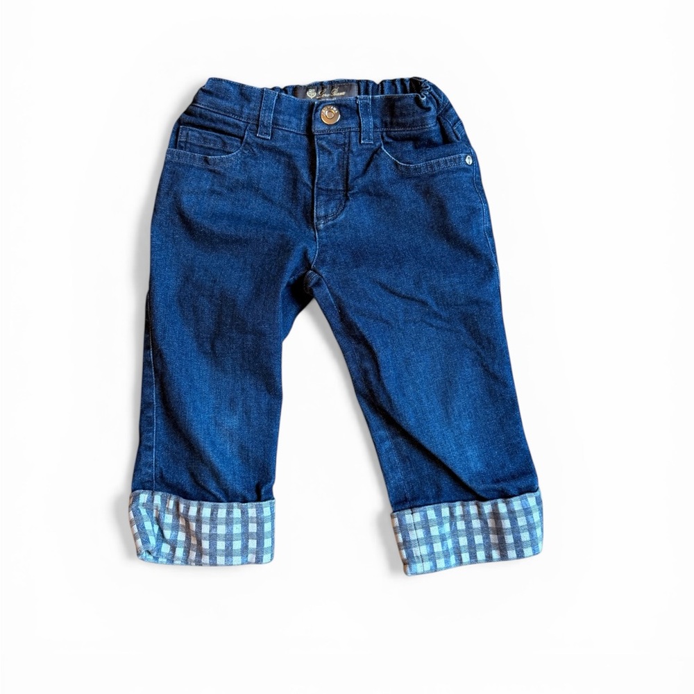 Loro Piana Kids Dark Blue Jeans